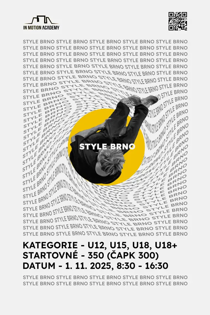 Style Brno — plakát závodu